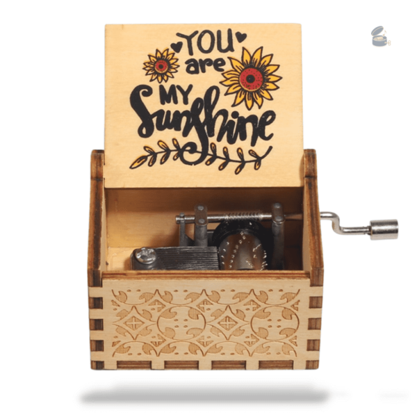 Boîte à musique manivelle "You Are My Sunshine