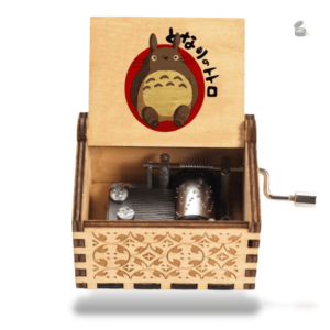 Boîte à musique Totoro manivelle