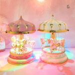 Jouet d'éveil carrousel lumineux