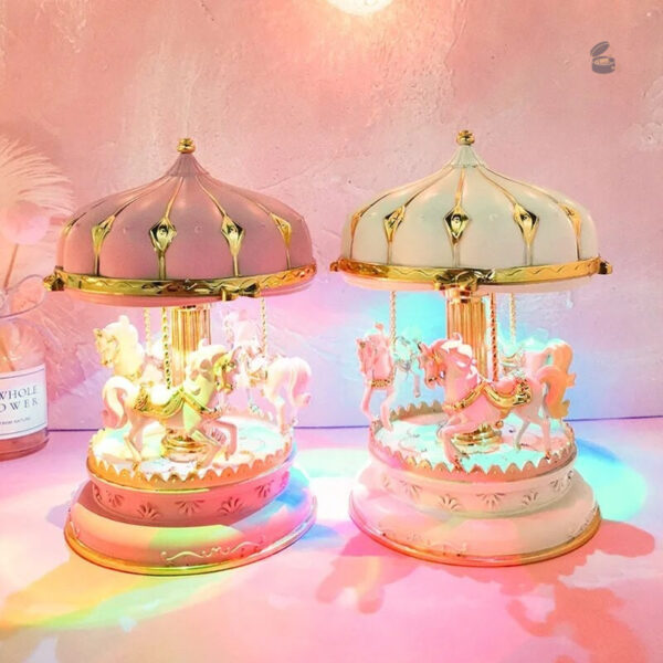 Jouet d'éveil carrousel lumineux