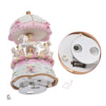 Carrousel musical rétro, un cadeau intemporel