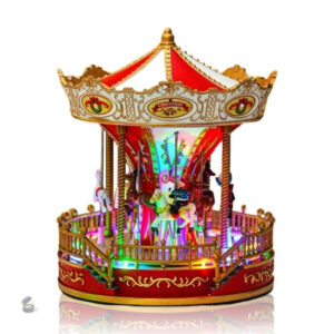 Carrousel musical de Noël élégant et enchanteur