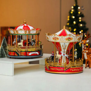 Décoration de Noël avec musique douce et apaisante