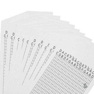 Papier musical personnalisé pour boîte à musique artisanale